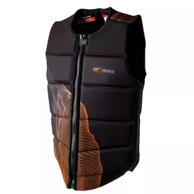 RONIX Men’s RXT Electro Orange/Black CE Approved Impact Vest (24423)