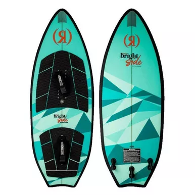 RONIX Standard Core Tide Pool Blue Brightside Wakesurf with Straps