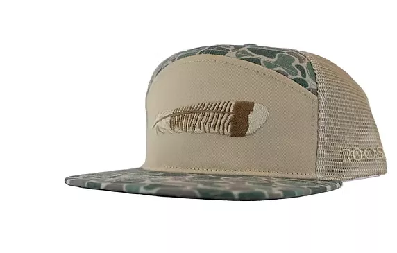 Roost Camo Turkey Feather Hat #R-RH-R-72