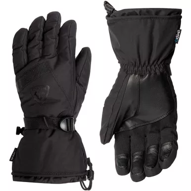 ROSSIGNOL Men's Type Waterproof Black Gloves (RLJMG06-200)