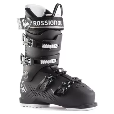 ROSSIGNOL Mens Hi-Speed 80 HV Black Silver Ski Boot (RBL2150)