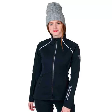 ROSSIGNOL Women's Softshell Black Jacket (RLMWJ15-200)