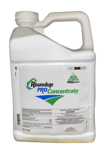 Roundup Pro Concentrate Herbicide 2.5 Gallons