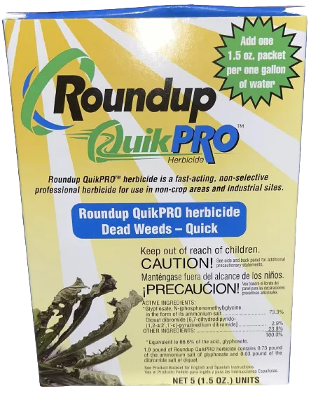 Roundup Quik Pro Herbicide 5-1.5 oz Units