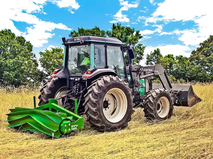 RTP Goliath6 6’ Heavy-Duty Rollers Crimper | Model Goliath 6 | Width 72” | 30 HP| For Tractors
