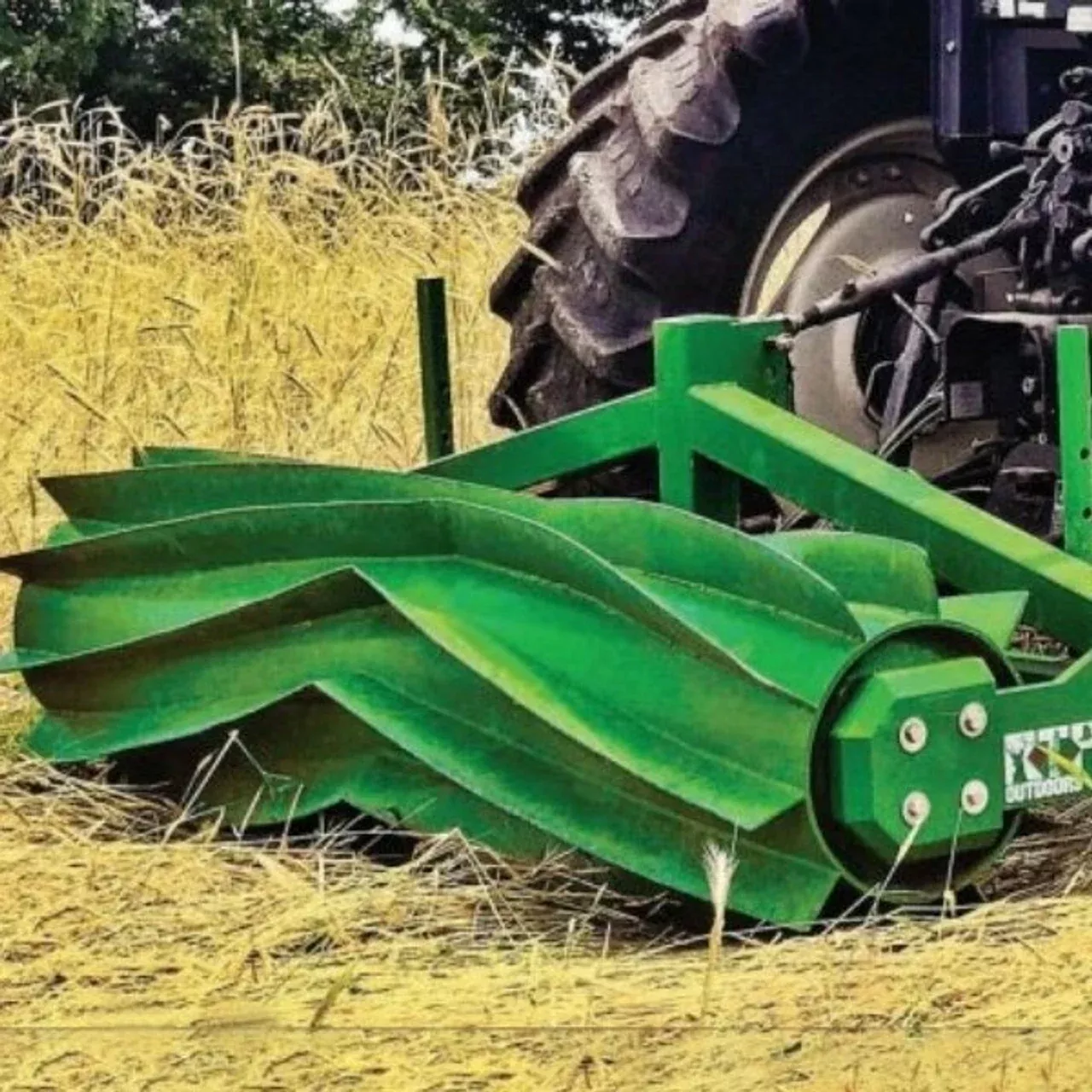 RTP Goliath8 8’ Heavy-Duty Rollers Crimper | Model Goliath 8 | Width 96” | 40 HP| For Tractors