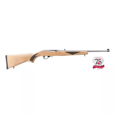 Ruger 10/22 Sporter 22LR Hardwood/Stainless 18.5″