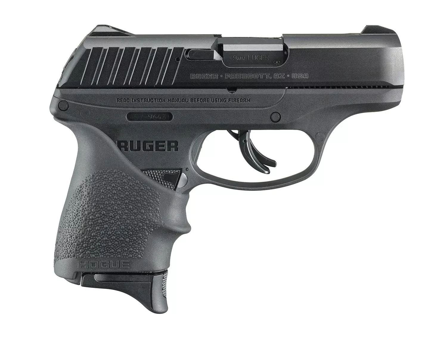 Ruger EC9s 9mm Luger Pistol 3.5" 7+1 Black Nylon Frame 13211
