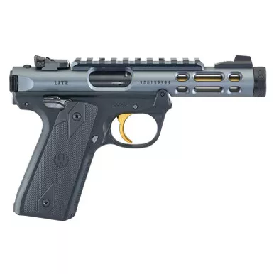 Ruger Mark IV 22/45 Lite .22 LR, 4.4" Threaded Barrel, Diamond Gray, 10rd