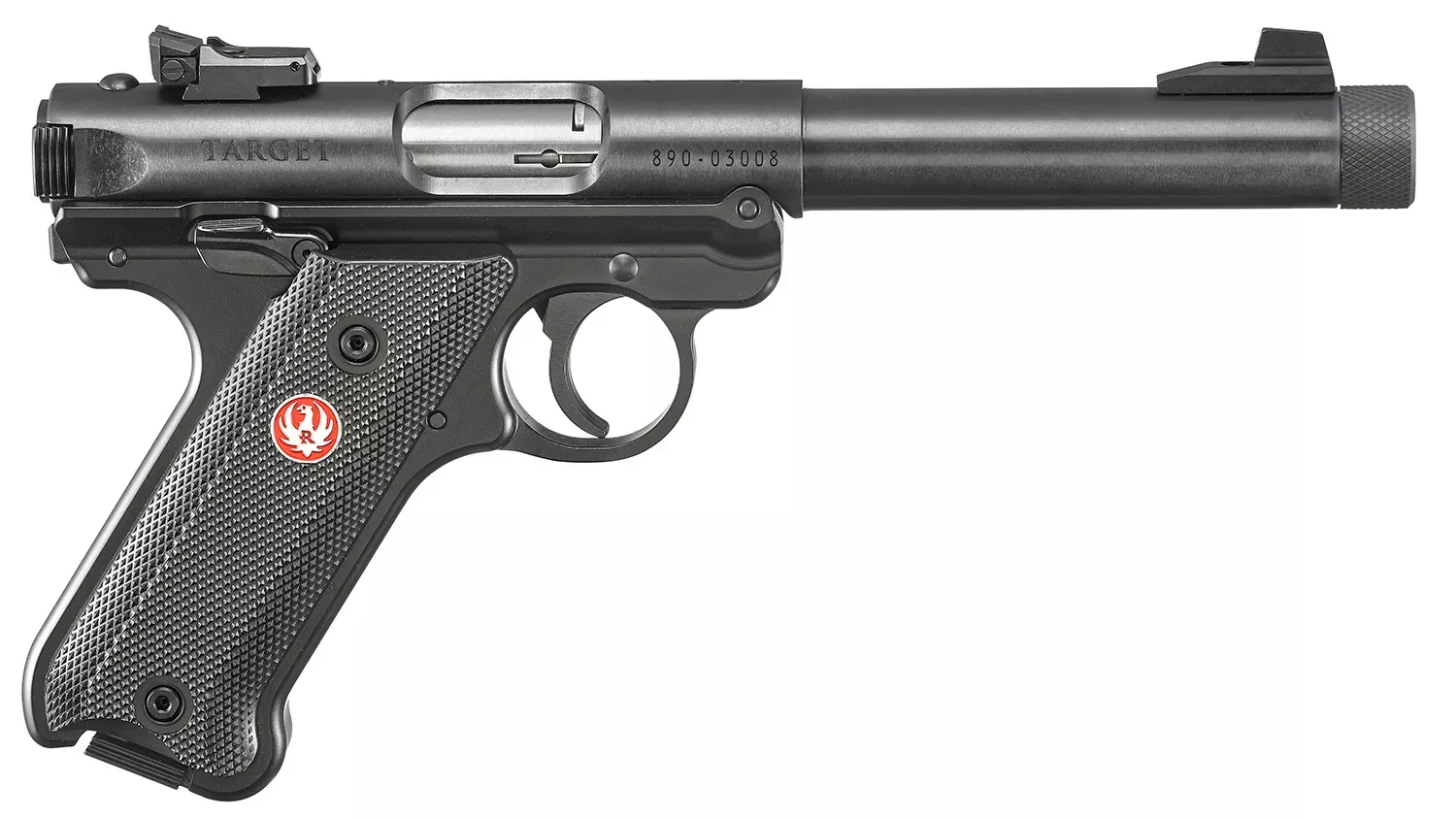 Ruger Mark IV Target 22 LR Pistol 5.50″ Black 40178