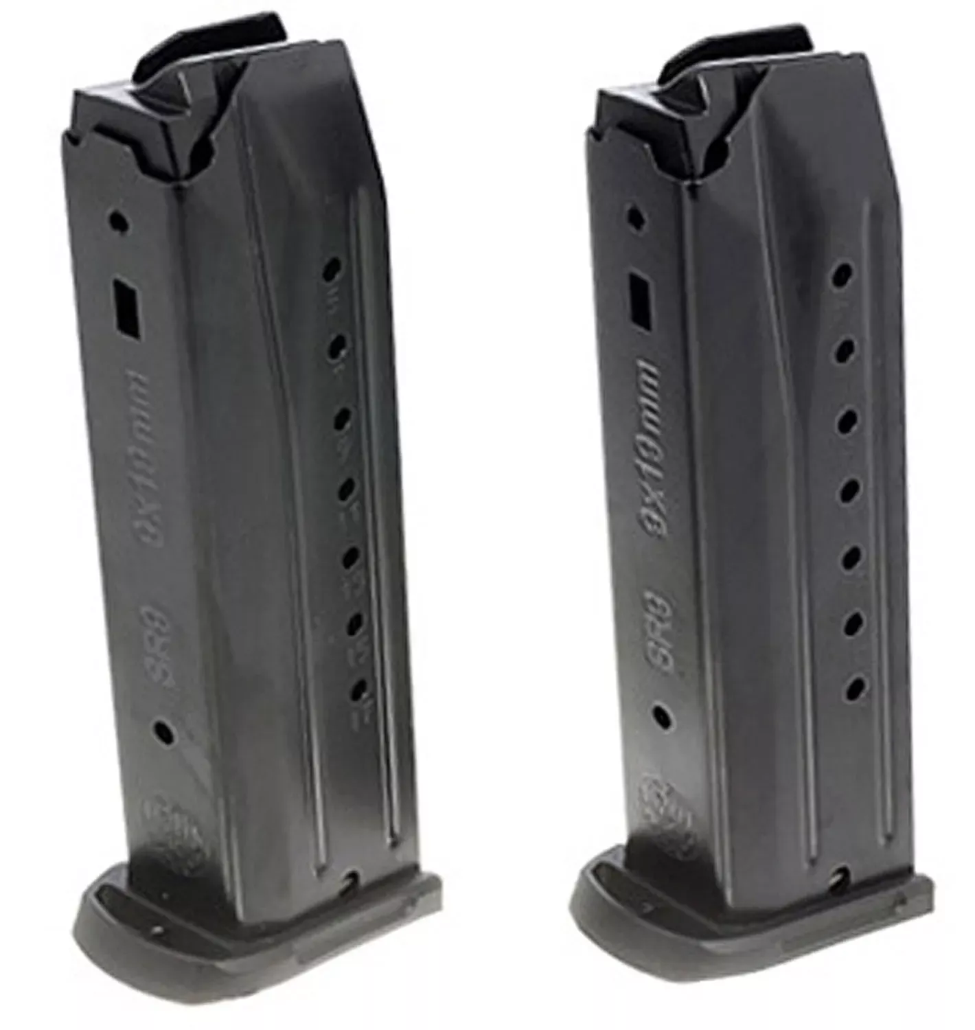 Ruger OEM Value Pack Blued Detachable 17rd for 9mm Luger Ruger SR, SRc, 9E 2 Per Pack
