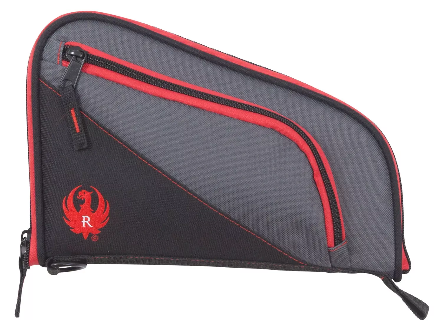 Ruger Tucson Handgun Case made of Knit with Black & Gray Finish & Red Trim