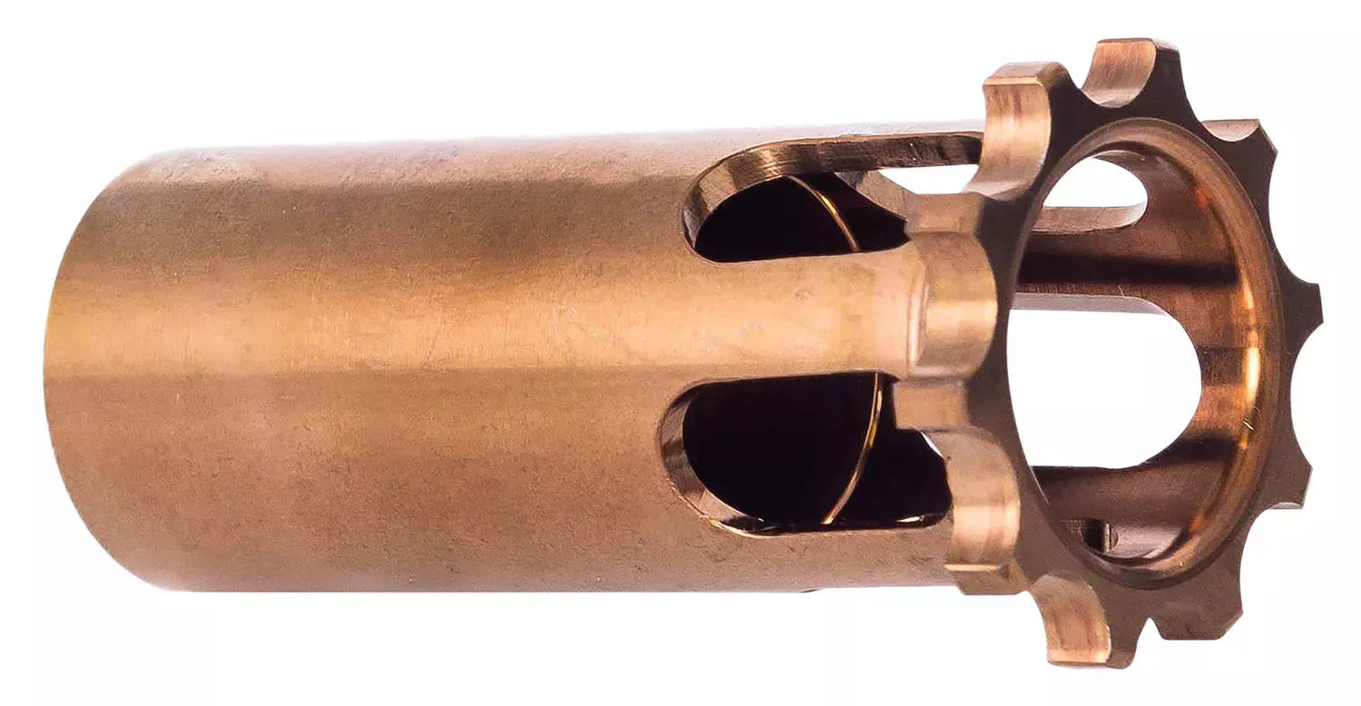 RUGGED SUPPRESSOR OEM Internal Shoulder Piston Copper 1/2"-28 tpi