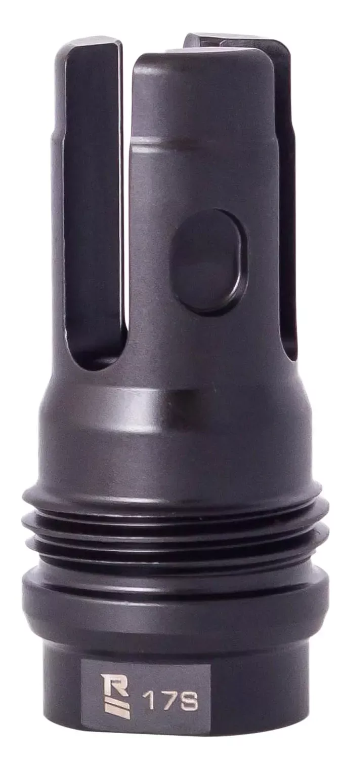 Rugged Suppressor R3L Flash Mitigation System Black with 5/8″-24 tpi Threads & 2.15″ OAL for 7.62mm FN SCAR17