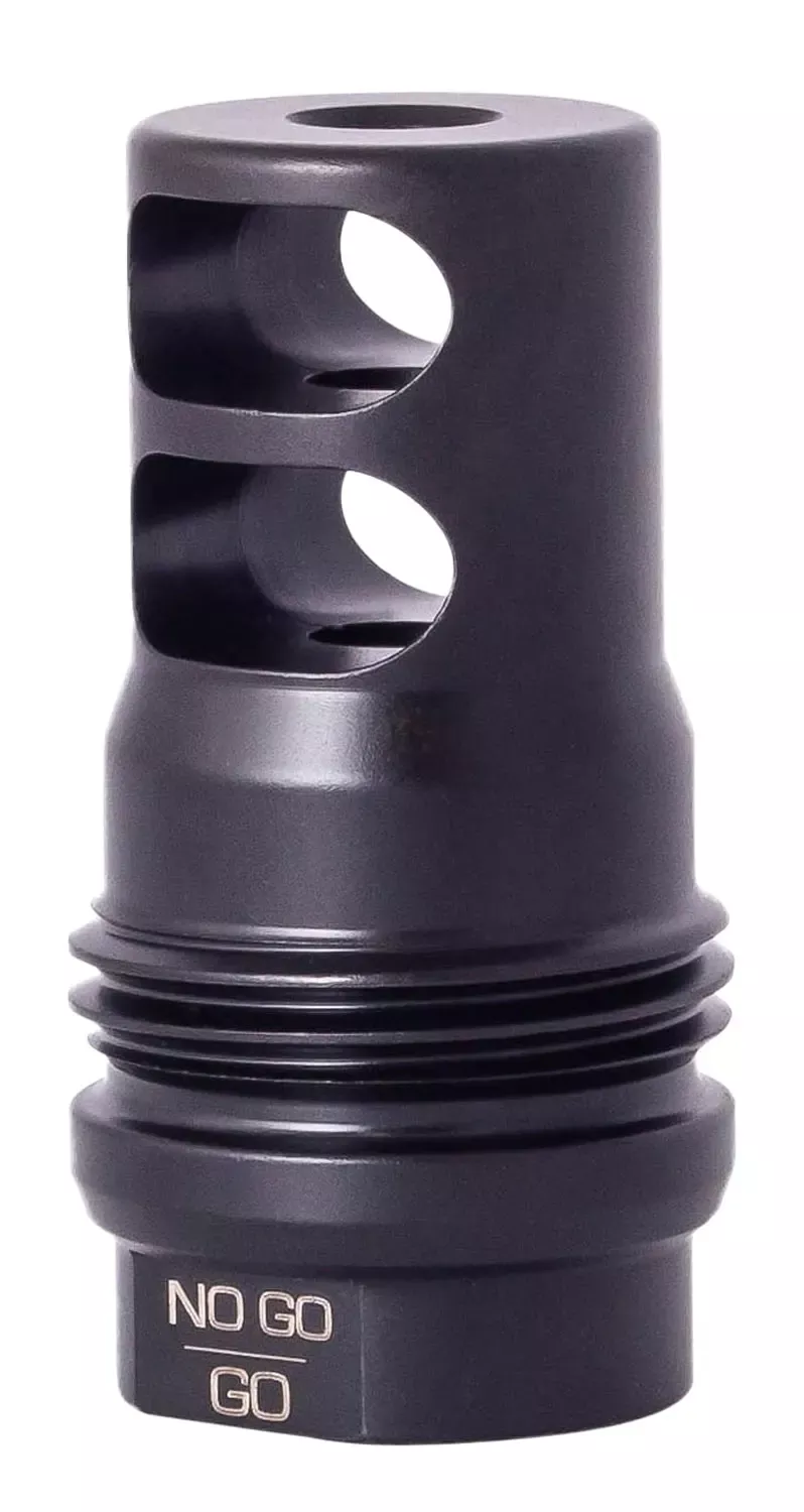 Rugged Suppressors Dual Port Muzzle Brake 5.56 Threaded 1/2×28 Dual Taper Lock