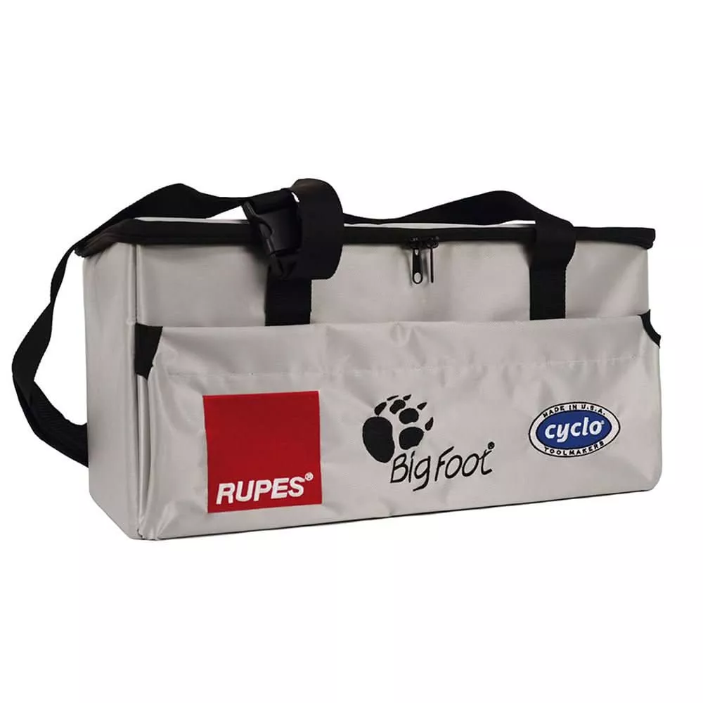 RUPES Bigfoot Tool Bag – Silver, Portable and Durable Storage Solution – 9.Z1169/BF