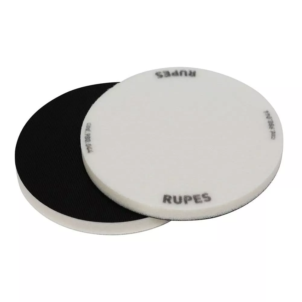 RUPES Foam Interface Pad 125mm No Holes 12mm – 2-Pack for Improved Sanding Performance – 980.044