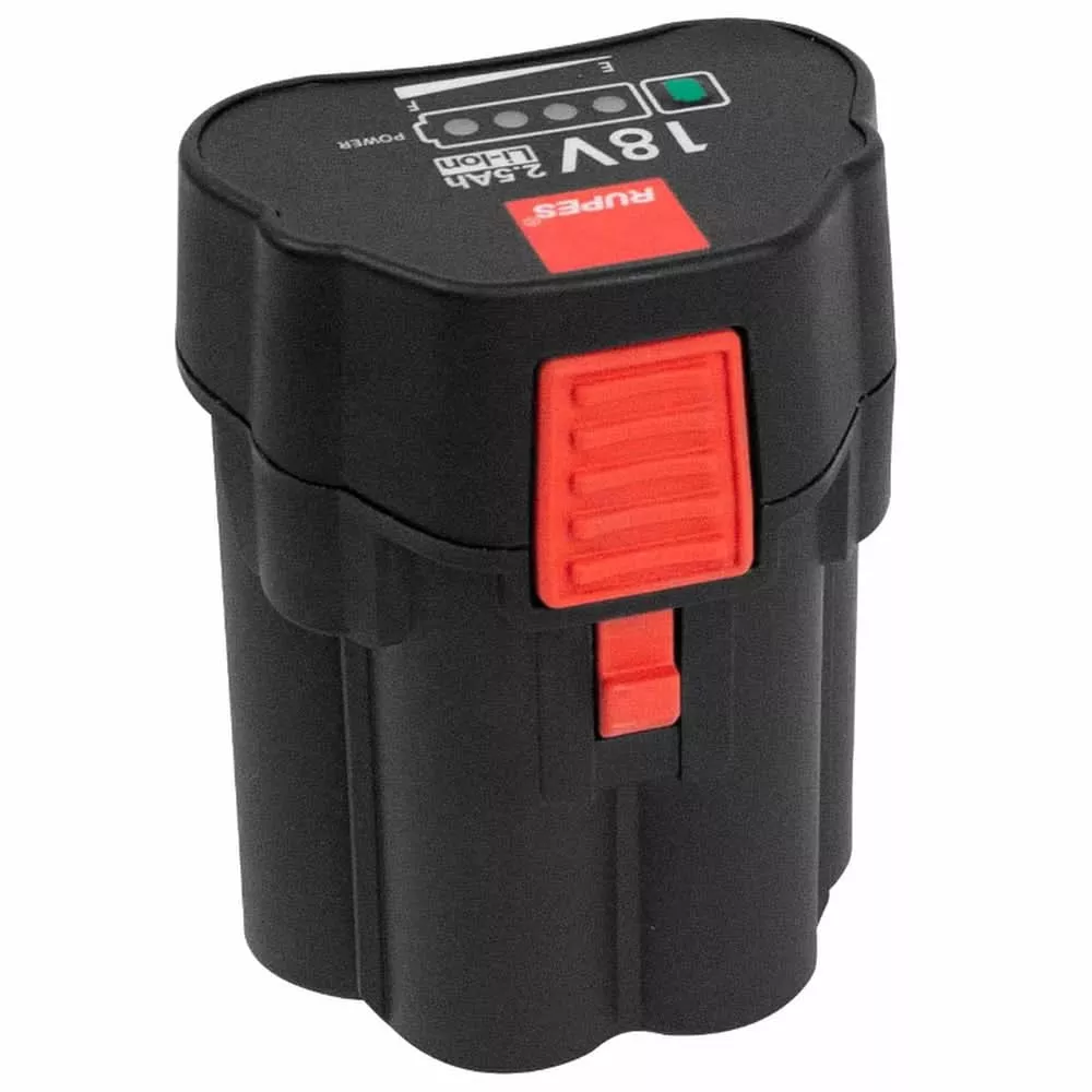 RUPES HLR75 Mini Rechargeable Power Pack – 18V, 2.5AH – 9HB180LT