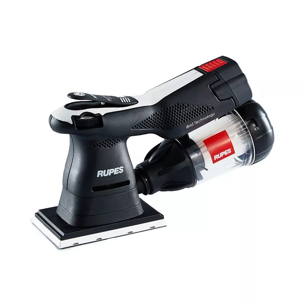 RUPES HSE73 iBrid Mini Sander with Rectangular Orbital Plate and Variable Speed Control - HSE73/BETA