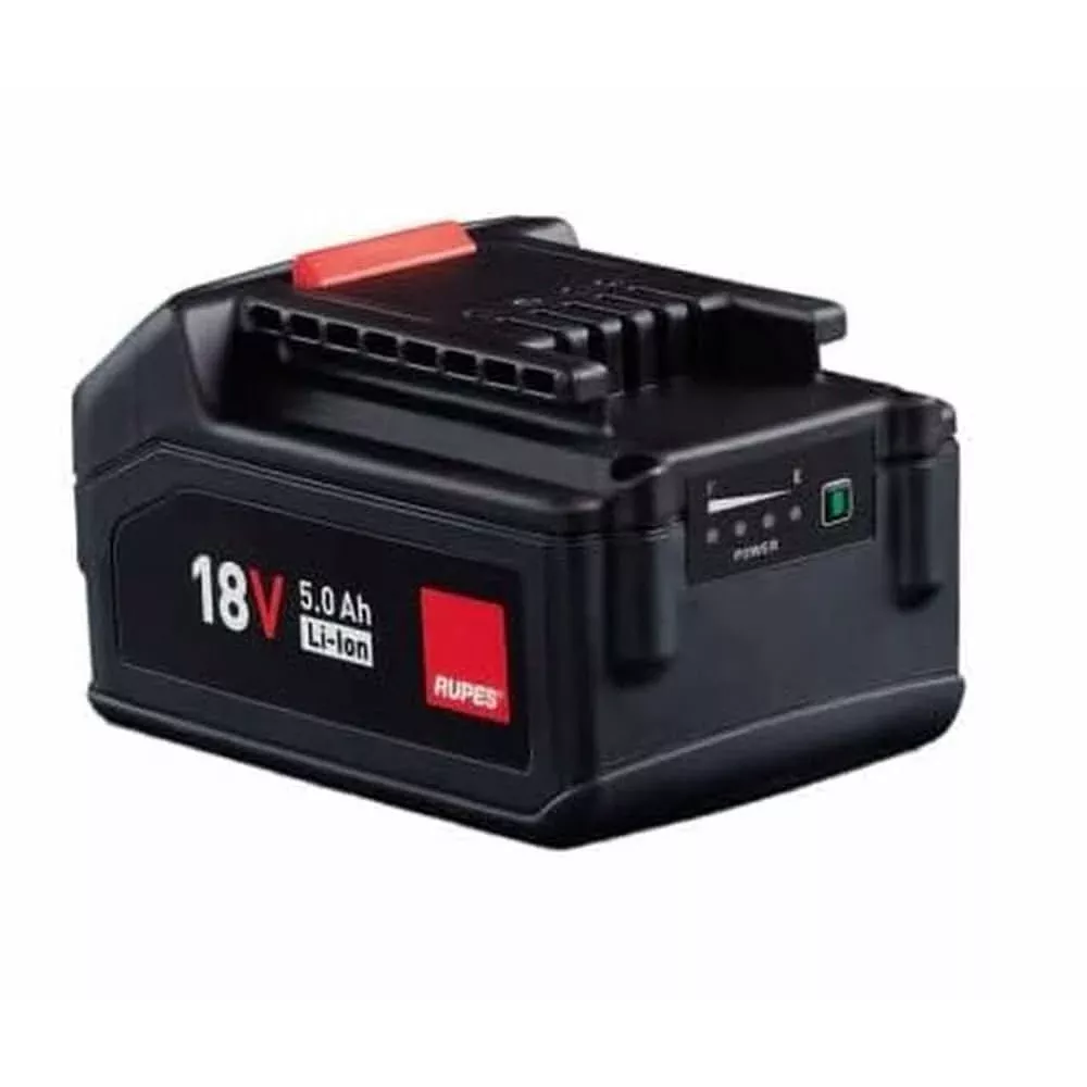 RUPES Rechargeable Li-Ion Power Pack 18V/5A – Reliable Power Source for Your Tools – 9HB185LT