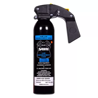 Sabre 93H2O60 Advanced OC/CS Blend High Volume Streamer (MK-9) Pepper Spray, 16.0 Ounces