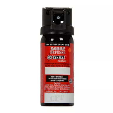 Sabre Red 51CFT10 Crossfire Stream (MK-3) Pepper Spray, 0.33% MC, 1.5 Ounces
