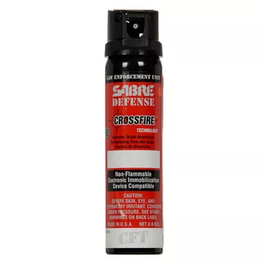 Sabre Red 51CFT30 Crossfire Stream (MK-4) Pepper Spray, 0.33% MC, 3.0 Ounces