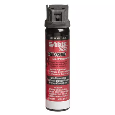 Sabre Red 52CFT30 Crossfire Stream (MK-4) Pepper Spray, 1.33% MC, 3.0 Ounces