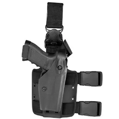 Safariland Model 6005 SLS Tactical Holster w/ Quick-Release Leg Strap for Taser International X26