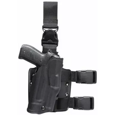 Safariland Model 6355 ALS Tactical Holster w/ Quick-Release Leg Harness for Smith & Wesson M&P9 M&P40 1.0 2.0 w/ SureFire X300U