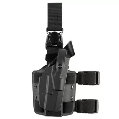 Safariland Model 7005 7TS SLS Tactical Holster w/ Quick Release Leg Strap for Glock 19 19X 23 32 45