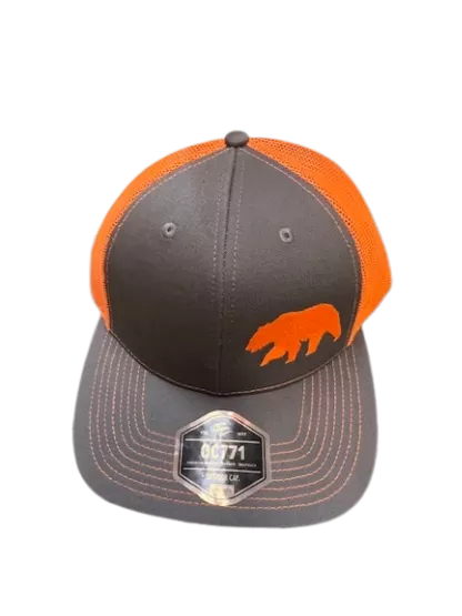 Safford Equipment Cap Orange Bear #OCSEOBCAP