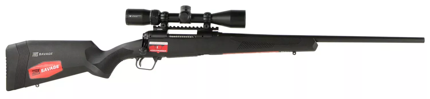 Savage 110 Apex Hunter XP, 243Win, 22", 4+1, Black, 57303