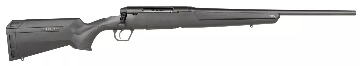 Savage AXIS Compact, 6.5 Creedmoor, 20", 4+1, Black, 57473
