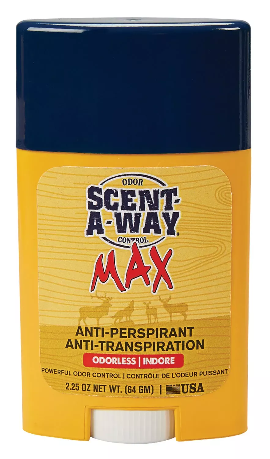Scent-A-Way Max Antiperspirant Odor Eliminator Odorless 2.25 oz