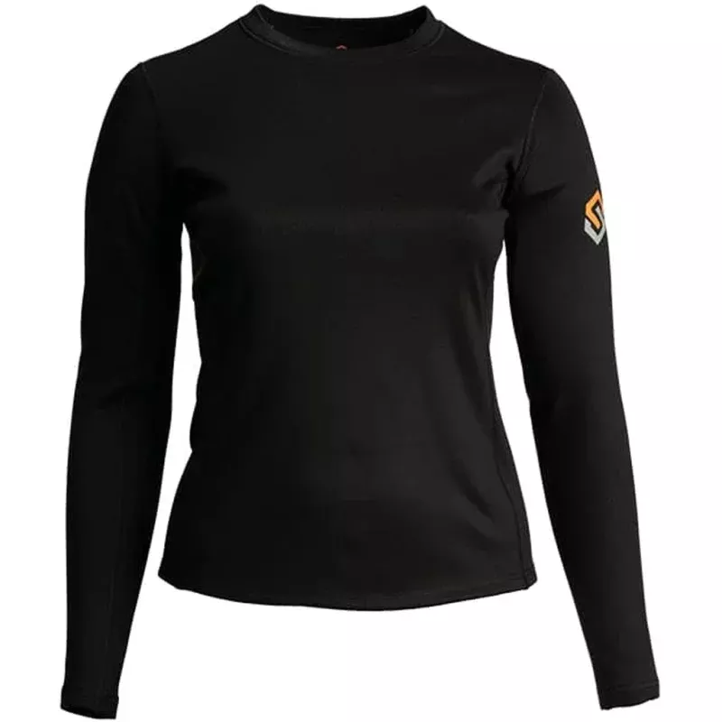 ScentLok Womens ClimaFleece BaseSlayer Top Black Small