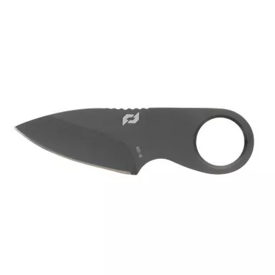 Schrade 1182508 Spare Change Fixed Knife 1.75" AUS-10 Drop Point Blade, TI Nitride Handle