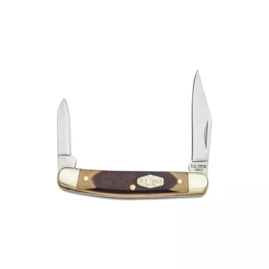 Schrade Old Timer Minuetman Folding Slipjoint Brown/Stainless