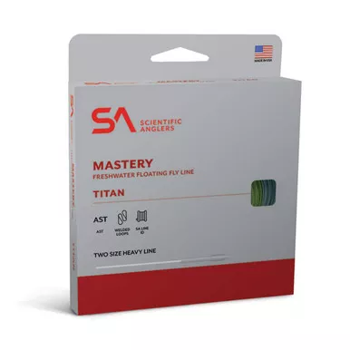 SCIENTIFIC ANGLERS Mastery Titan Blue/Green Fly Line