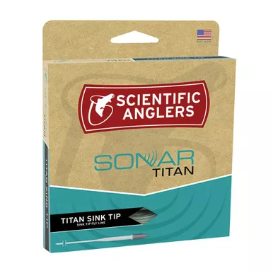 SCIENTIFIC ANGLERS Sonar Titan Sink Tip Type III Willow/Moss/Dark Green Fly Line