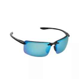 Sea Striker 290 Harbor Master Sunglasses Blk Frame/Blu Mirror Lens