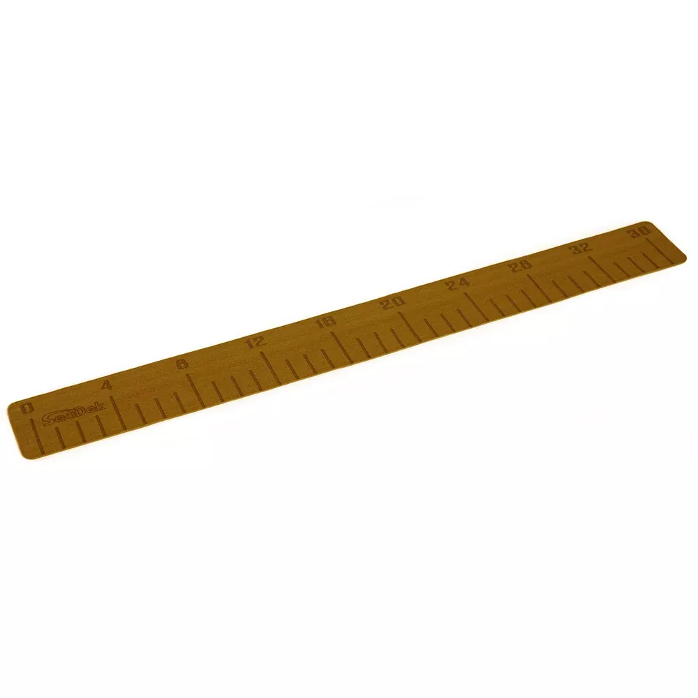 SeaDek 36″ Fish Ruler – Mocha Brushed w/SeaDek Logo[22135-80090]