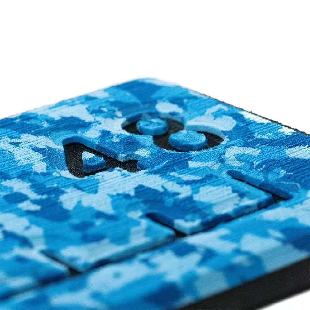 SeaDek 48” Routed Ruler – 6mm – Brushed Texture – Aqua Camo/Black