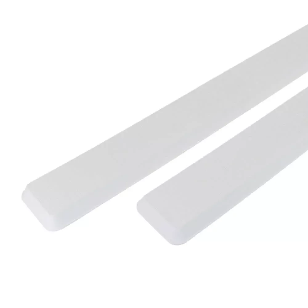 SeaDek Cockpit Coaming Bolster Set (2) – 4″ x 39″ & 20mm Thick – White w/Brushed Texture