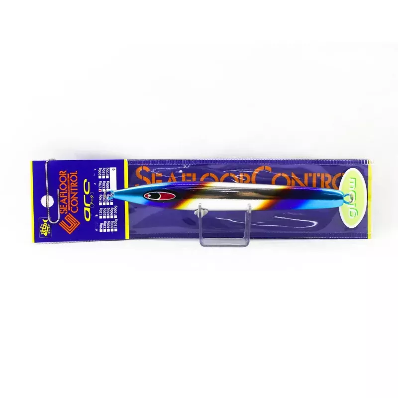 Seafloor Control Metal Jig Arc 170 grams Zebra Glow AL (8603)