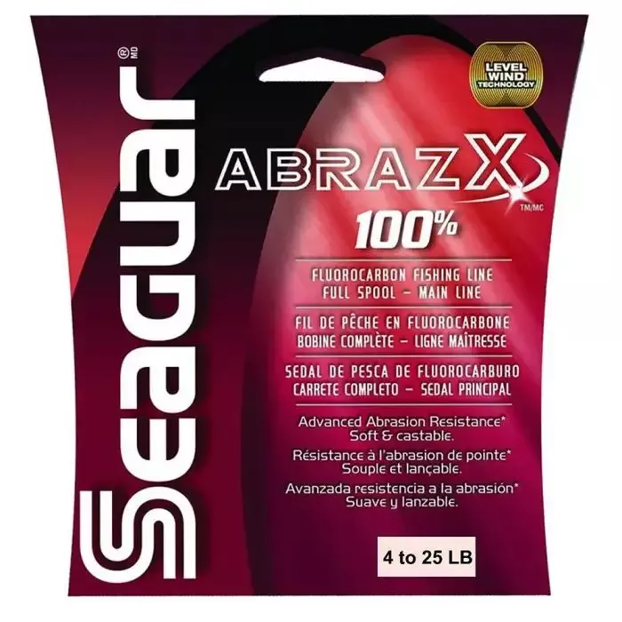 Seaguar Abrazx Fluorocarbon Line – 17lb #17AX200