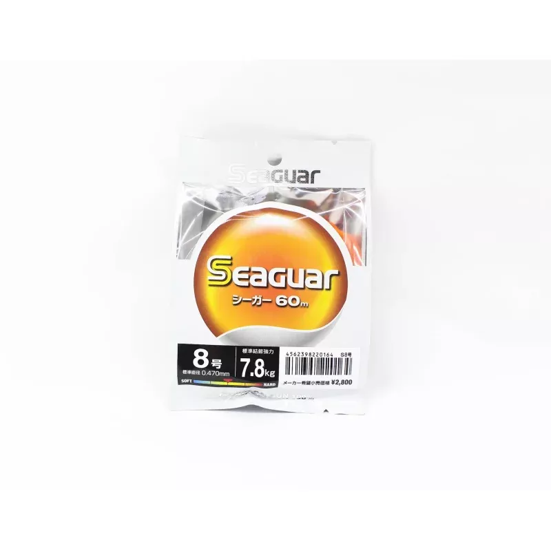 Seaguar Fluorocarbon 60 Leader Line 60m Size 8 30lb (0164)