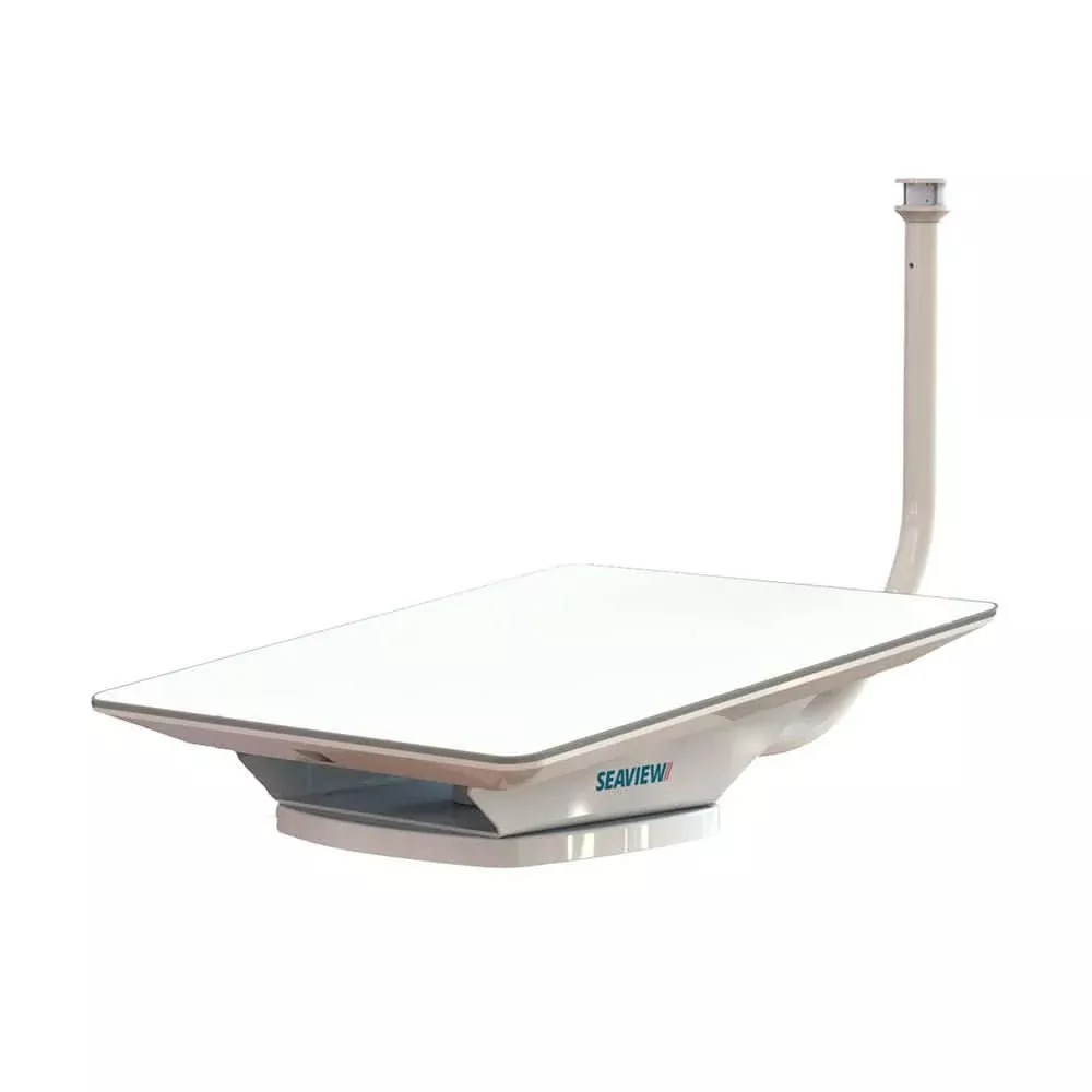 Seaview Starlink Wedge Base & C5 Certified Lighting Kit - White - SVSLWBLEDC5