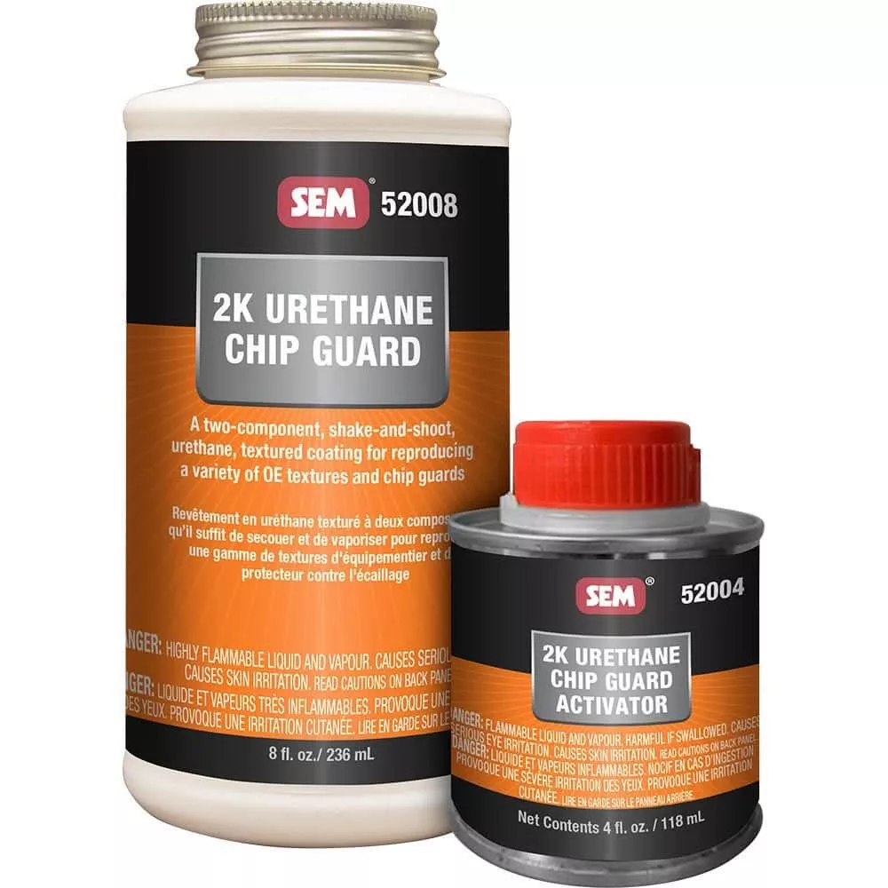 SEM 52000 2K Urethane Chip Guard Kit – Textured OE-Style Coating for Automotive Protection – 52000