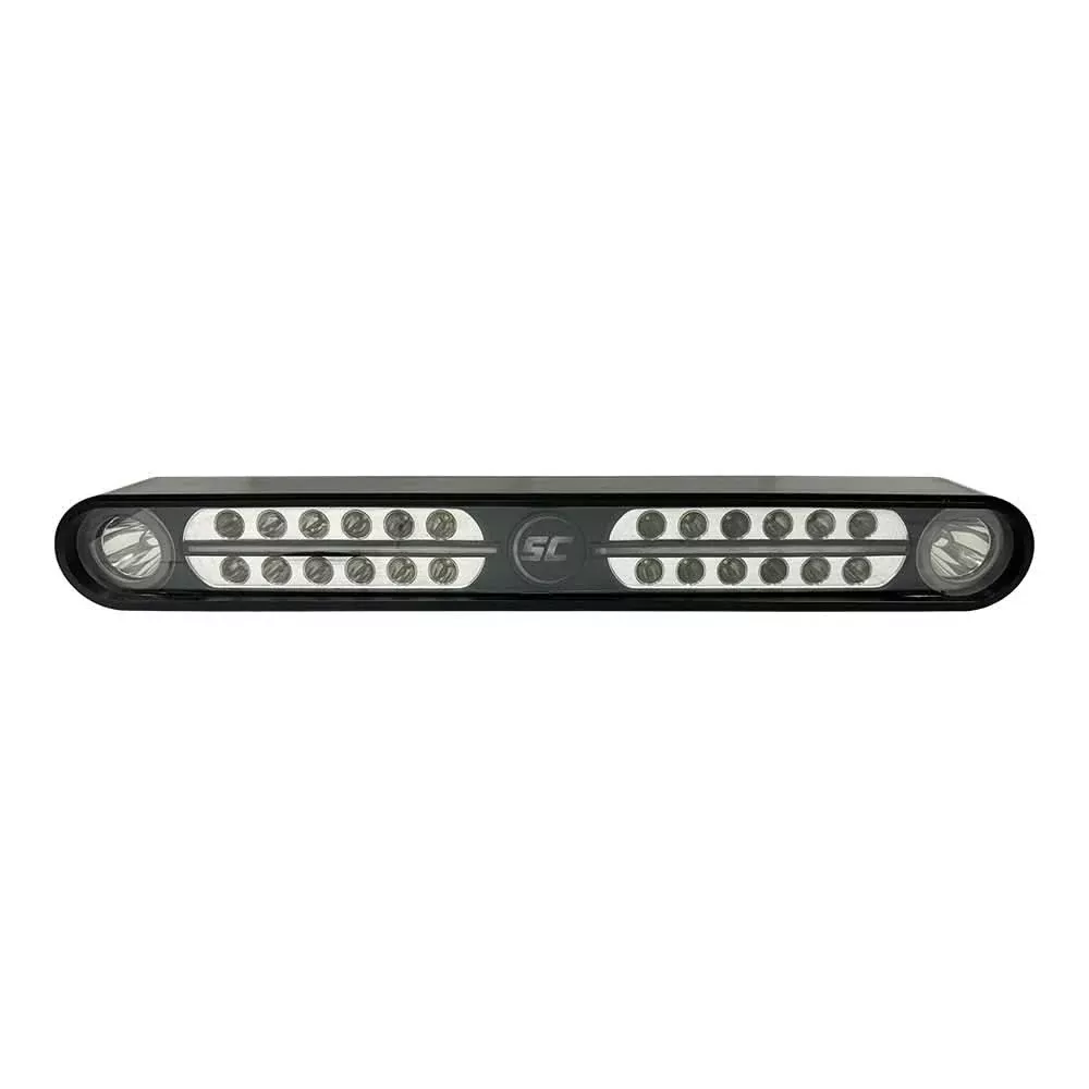 Shadow-Caster Eagle Ray LED Light Bar - Black Housing & Dual Optics - SCM-EAGLE-RAY-BK